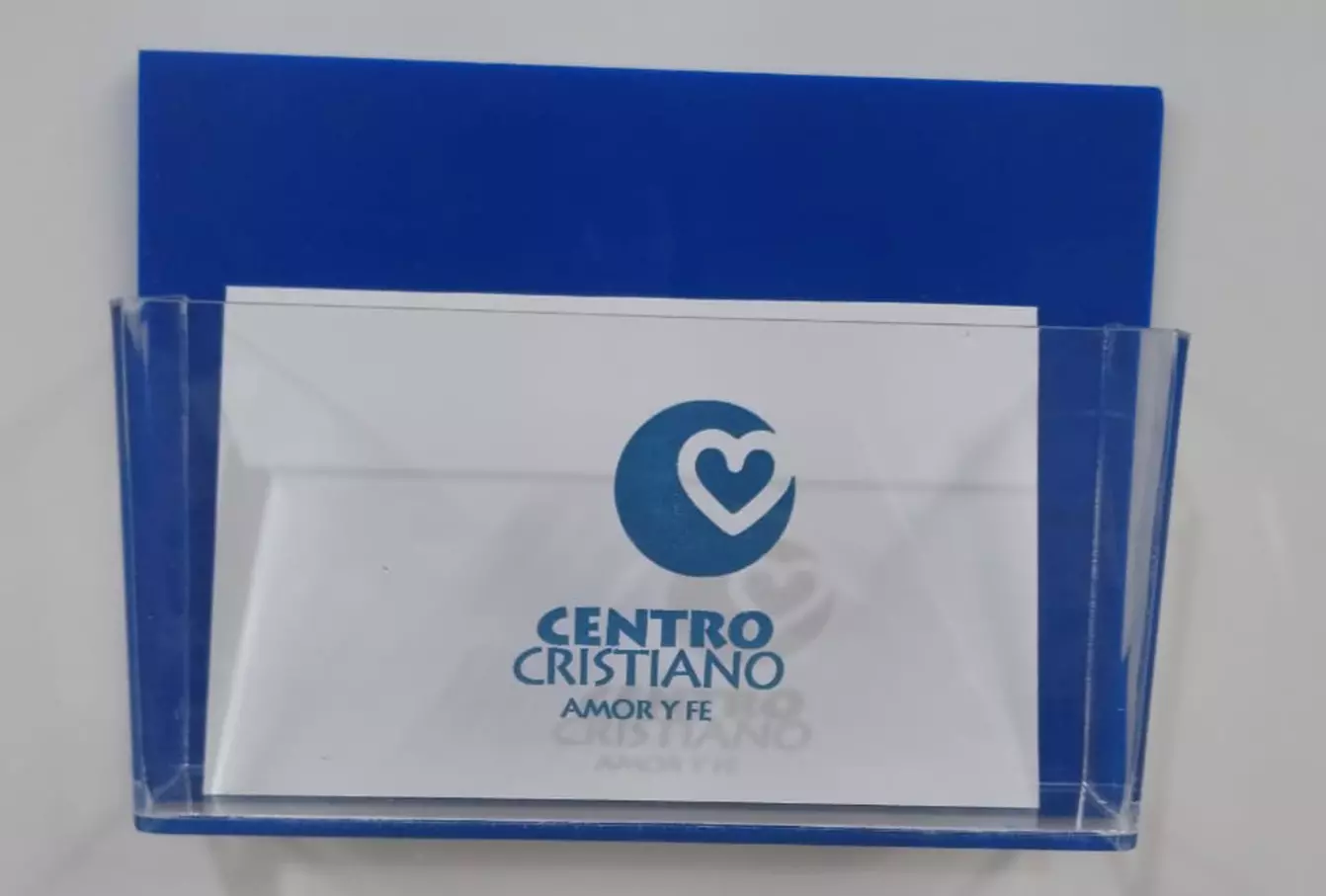 Bolsillos en acrílico